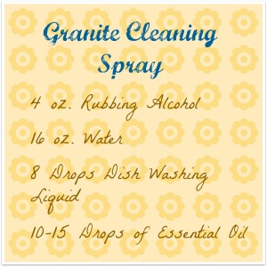 Granite Cleaning Spray